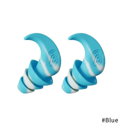 Anti Noise Silicone Earplug Sleep Noise Reduction Ear Plug Canceling Soundproof Ear Plugs Waterproof Swimming Soft Ear Protector