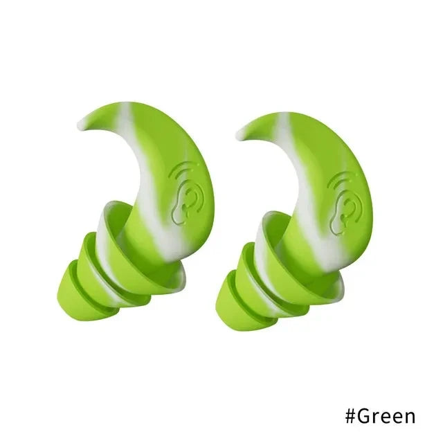 Anti Noise Silicone Earplug Sleep Noise Reduction Ear Plug Canceling Soundproof Ear Plugs Waterproof Swimming Soft Ear Protector