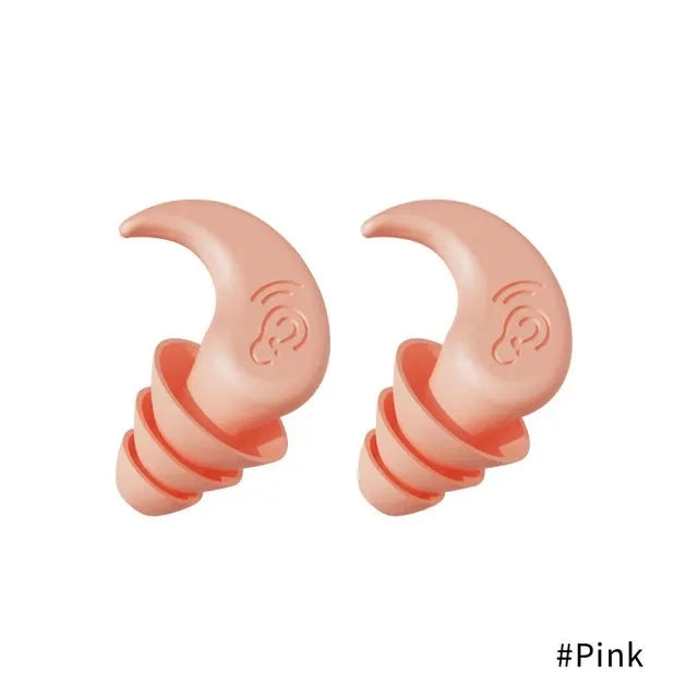 Anti Noise Silicone Earplug Sleep Noise Reduction Ear Plug Canceling Soundproof Ear Plugs Waterproof Swimming Soft Ear Protector