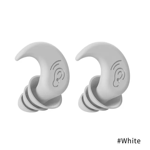 Sleep Noise Reduction Silicone Earplug Ear Protection Earplugs Anti-Noise Waterproof Plug For Travel Work Waterproof Earplugs