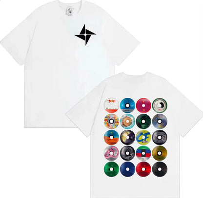 Rapper Orelsan Aesthetic Hip Hop Short Sleeve Tshrit Mens Women Harajuku Clothing Teenagers pure Cotton Tshrits Streetwear
