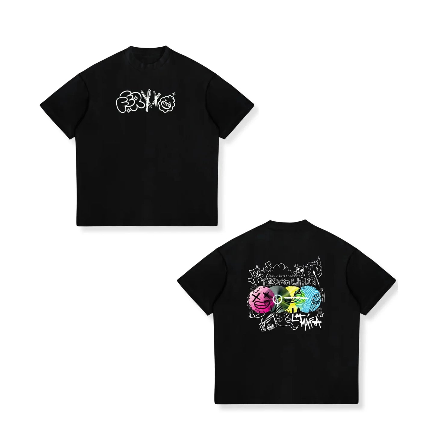 Rapper Feid Se Lo Juro Mor New T Shirt Fashion Men Aesthetic Funny Feid Ferxxo Clothing Summer Oversized Hip Hop Cotton Tees Top