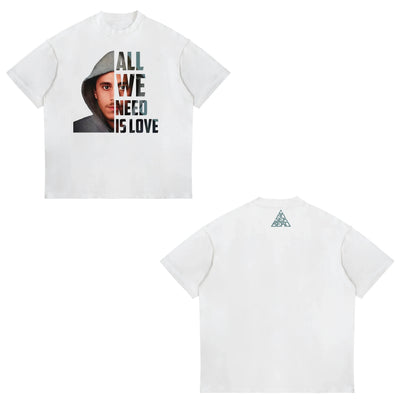 Rapper Canserbero Cotton Print T-Shirts Men Women Casual Fashion Oversized Hip Hop Short Sleeve T Shirt Male Tees Tops Man