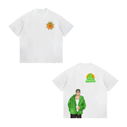 Rapper Feid Se Lo Juro Mor New T Shirt Fashion Men Aesthetic Funny Feid Ferxxo Clothing Summer Oversized Hip Hop Cotton Tees Top
