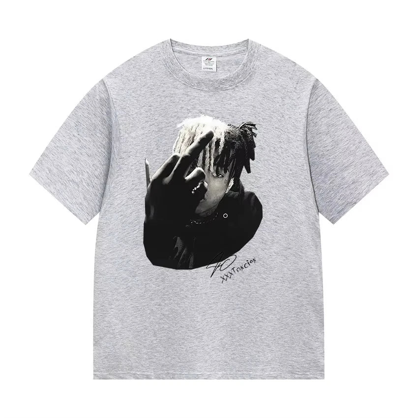 Rapper XXXTentacion Album 2026 Graphic T Shirt Men's Hip Hop Retro Style Short Sleeve T-shirts Casual Cotton T-shirt Streetwear