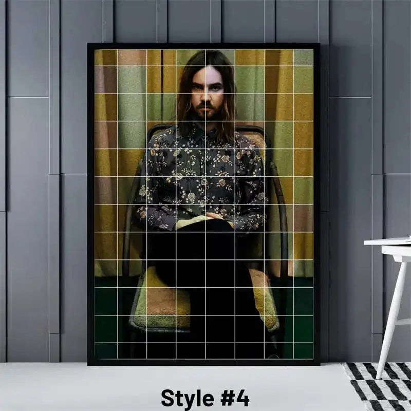 Pop Rock Singer Tame Impala Poster Aesthetic Rapper Music Album Currents Home Decoration Canvas Print Wall Art Room Decor