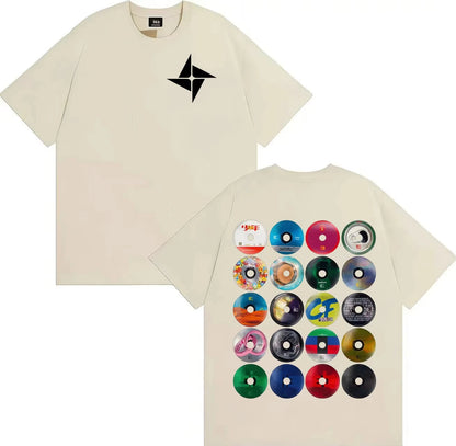 Rapper Orelsan Aesthetic Hip Hop Short Sleeve Tshrit Mens Women Harajuku Clothing Teenagers pure Cotton Tshrits Streetwear
