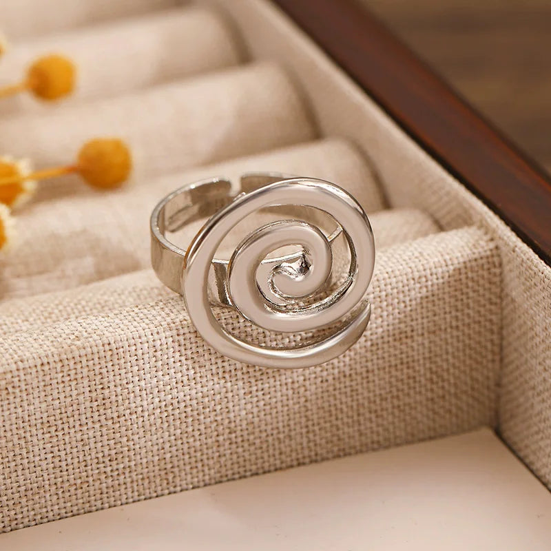 Hip Hop Burning Sun Pendant Leather Rope Necklace Vintage Whirlpool Geometric Necklaces For Men Boys