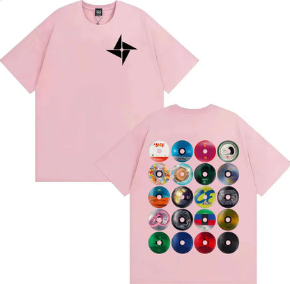 Rapper Orelsan Aesthetic Hip Hop Short Sleeve Tshrit Mens Women Harajuku Clothing Teenagers pure Cotton Tshrits Streetwear