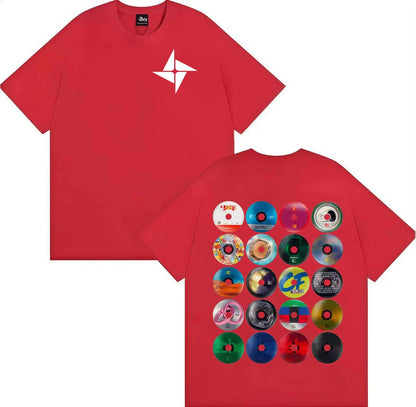 Rapper Orelsan Aesthetic Hip Hop Short Sleeve Tshrit Mens Women Harajuku Clothing Teenagers pure Cotton Tshrits Streetwear