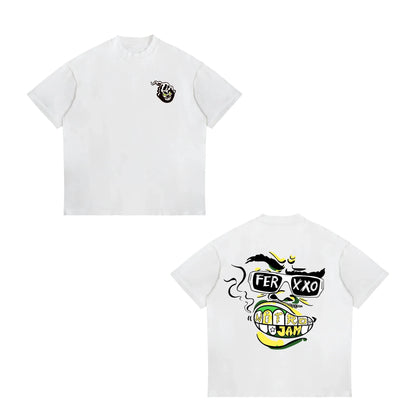 Rapper Feid Se Lo Juro Mor New T Shirt Fashion Men Aesthetic Funny Feid Ferxxo Clothing Summer Oversized Hip Hop Cotton Tees Top
