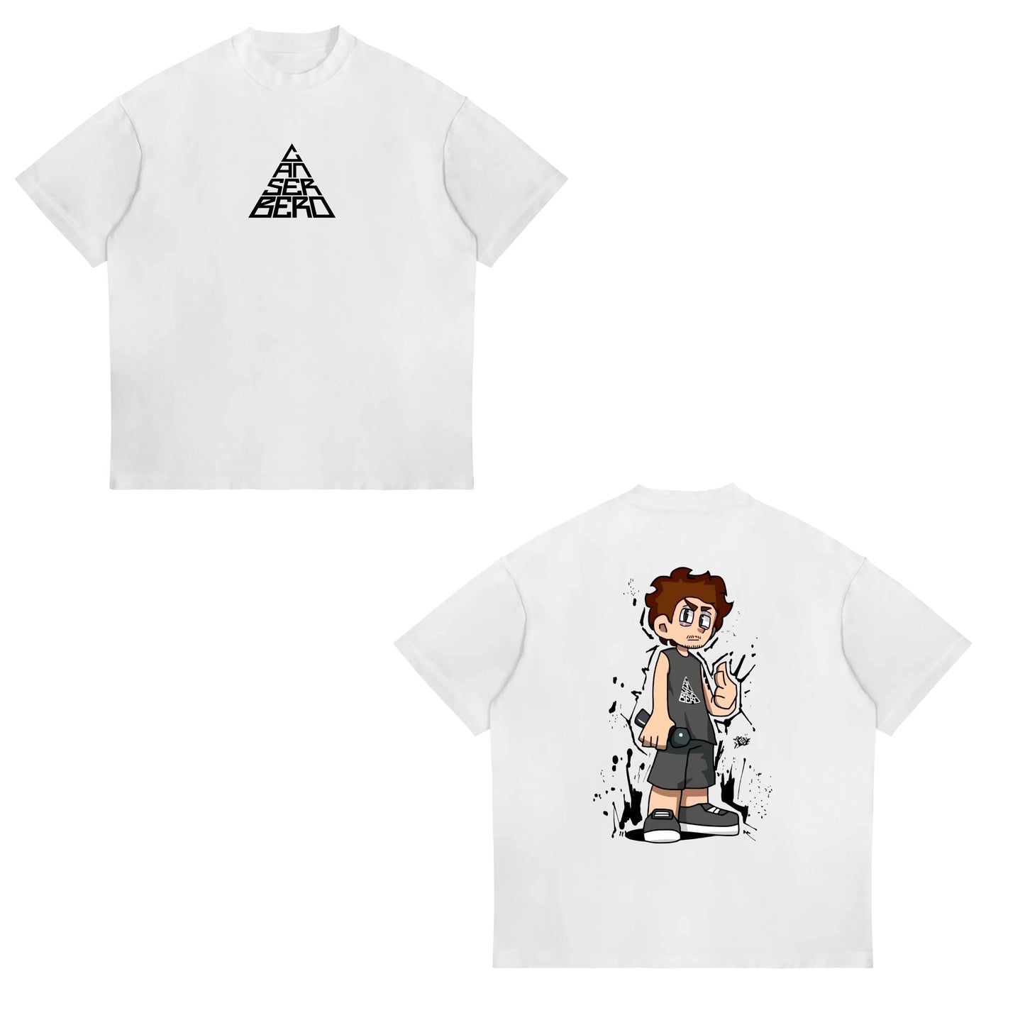 Rapper Canserbero Cotton Print T-Shirts Men Women Casual Fashion Oversized Hip Hop Short Sleeve T Shirt Male Tees Tops Man