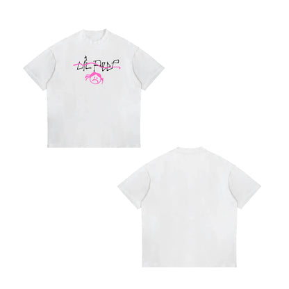Rapper Lil Peep Hell Boy Graphic TShirt Men's Cool Hip Hop Fashion T-Shirts Men Women Cotton Oversized Tee Shirt Streetwear