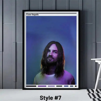 Pop Rock Singer Tame Impala Poster Aesthetic Rapper Music Album Currents Home Decoration Canvas Print Wall Art Room Decor