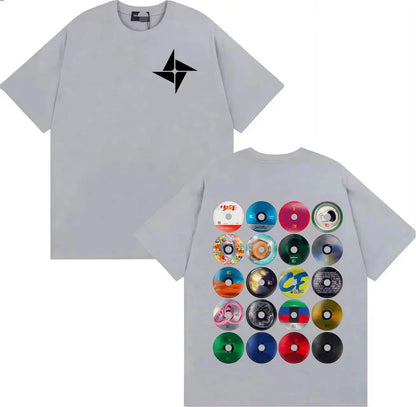 Rapper Orelsan Aesthetic Hip Hop Short Sleeve Tshrit Mens Women Harajuku Clothing Teenagers pure Cotton Tshrits Streetwear