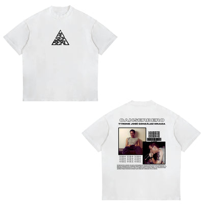 Rapper Canserbero Cotton Print T-Shirts Men Women Casual Fashion Oversized Hip Hop Short Sleeve T Shirt Male Tees Tops Man