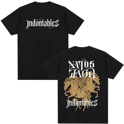 Rapper Natos Y Waor 100%cotton Men's Shirt Summer Graphics Shirts Women's Y2k Hip Hop Short Sleeve Streetwear Tshirt