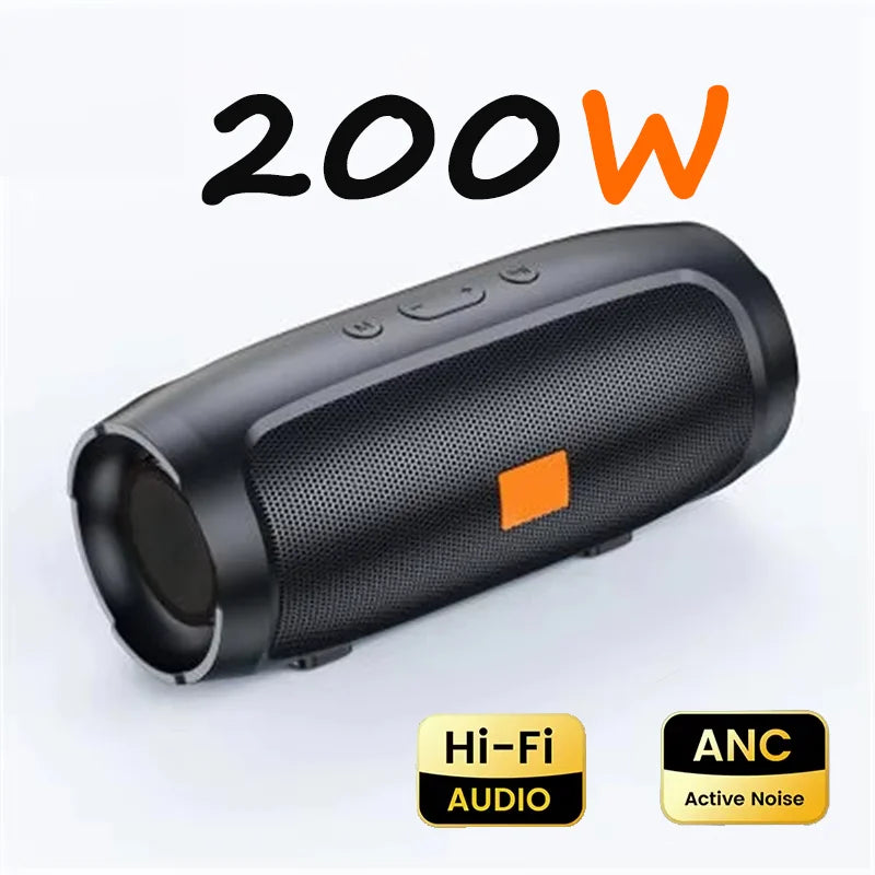 ViVO Portable Subwoofer Bluetooth Speakers Stereo Surround Waterproof Loudspeaker Wireless Sound Box Support FM Radio TF Card