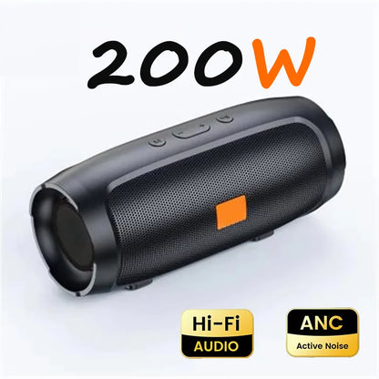 ViVO Portable Subwoofer Bluetooth Speakers Stereo Surround Waterproof Loudspeaker Wireless Sound Box Support FM Radio TF Card