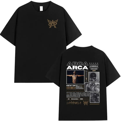 Rapper Arcangel Album T shirt Mens Women Clothing Hip Hop Fashion Oversized Short Sleeve T-shirt Casual Cotton T-shirts Fan Gift
