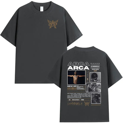 Rapper Arcangel Album T shirt Mens Women Clothing Hip Hop Fashion Oversized Short Sleeve T-shirt Casual Cotton T-shirts Fan Gift