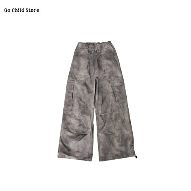 Hip Hop Boys Cool Shiny Sweatshirt Street Dance Cargo Pants Girls K-pop Clothes Set Kid Hip Hop Jazz Costume Children Streetwear