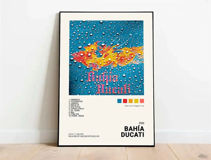 Nordic Pop Rapper Quevedo Poster Aesthetics Mora Feid Eladio Carrion Rauw AlejanDro Music Album Canvas Print Wall Art Room Decor
