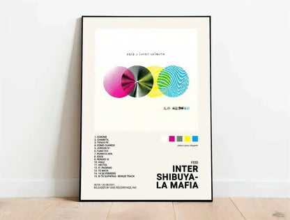 Nordic Pop Rapper Quevedo Poster Aesthetics Mora Feid Eladio Carrion Rauw AlejanDro Music Album Canvas Print Wall Art Room Decor