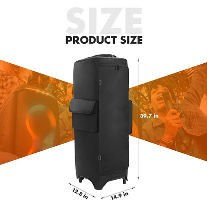 Portable Speaker Dust Case with Mic Pocket For JBL PARTYBOX 310 320 520 710 Speaker Storage Bag Party Speaker Carry Case Cover