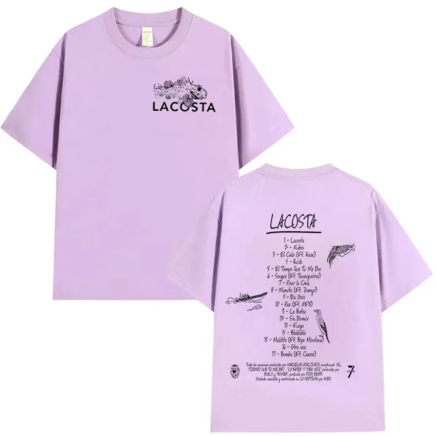 Rapper HARD GZ 2025 New Album T Shirts Men Women Summer Retro Fashion Harajuku T-shirt Hip Hop Oversized Cotton Tees Streetwear