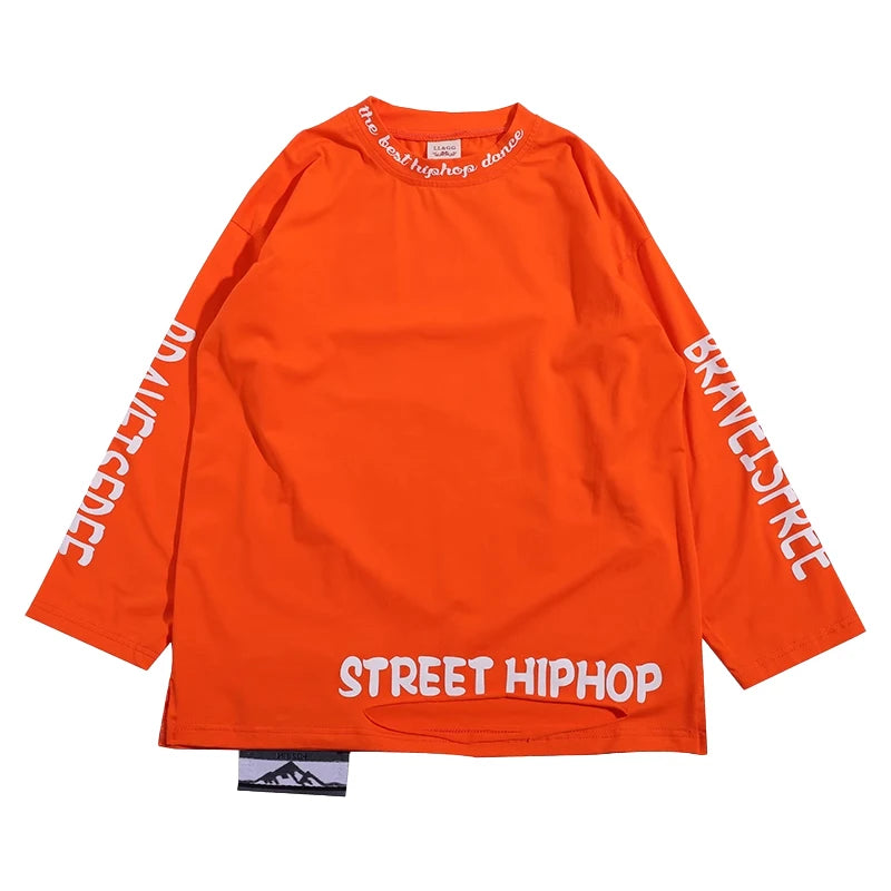 Child Hiphop Rapper Clothes Outfit Hip-hop Dance Street Wear Korean Boy y2k Streetwear Set Kids Hip Hop Performance Costume Suit