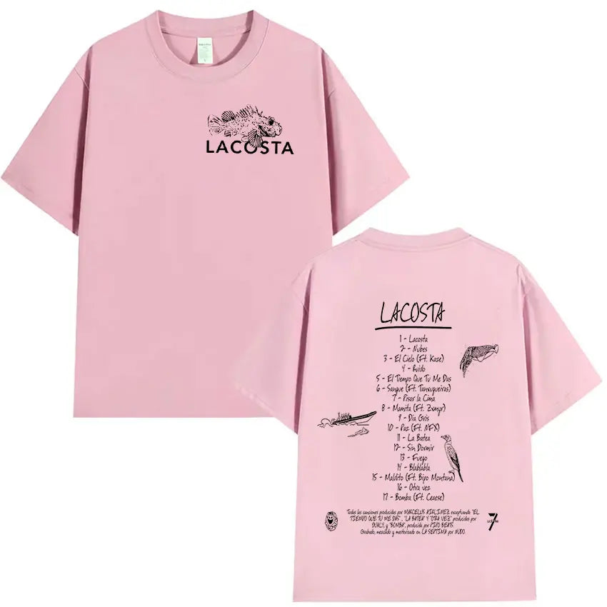 Rapper HARD GZ 2025 New Album T Shirts Men Women Summer Retro Fashion Harajuku T-shirt Hip Hop Oversized Cotton Tees Streetwear