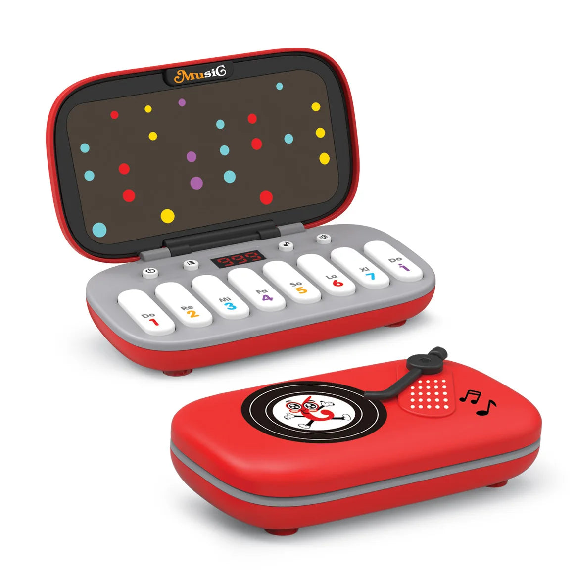 Electronic Music Rhythm Strategy Game Machine Montessori Pockets Travel Toy Light Up Educationa Sensory Fast Push Games