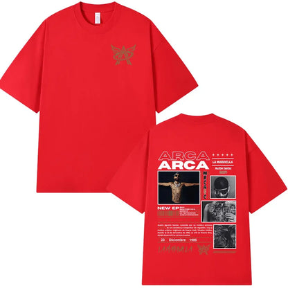 Rapper Arcangel Album T shirt Mens Women Clothing Hip Hop Fashion Oversized Short Sleeve T-shirt Casual Cotton T-shirts Fan Gift