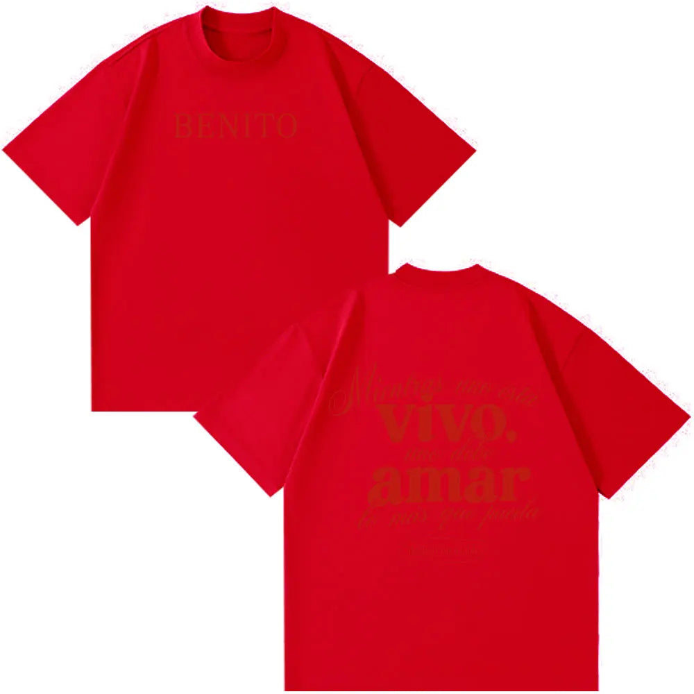 Rapper Bad Bunny Fashion Graphics 2026 Tour Tshirt Men Women Loose Casual Aesthetic Trendy T Shirts Hip-hop T-shirts Streetwear
