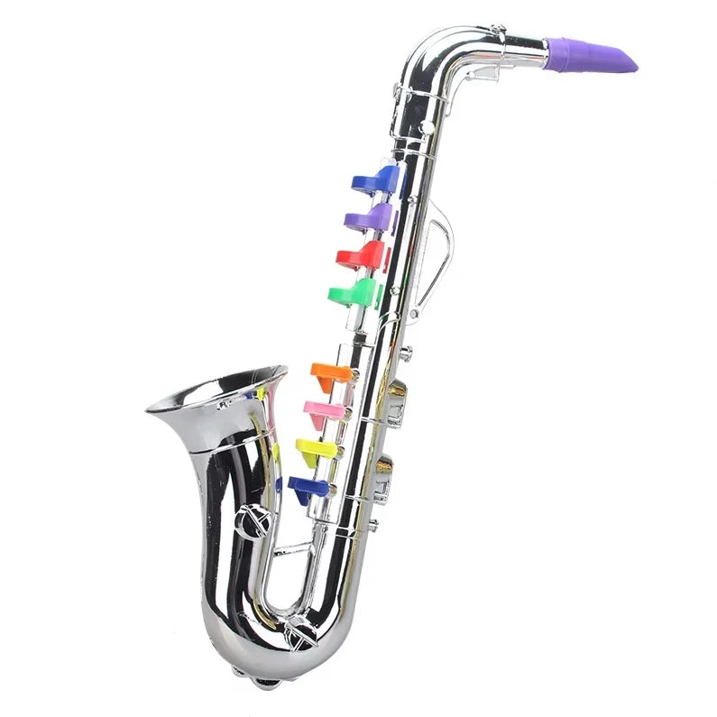 Classical Clarinet Trumpet Saxophone Imitation Musical Instrument Toys Boys Girl Early Education Learning Tool for Kids Children