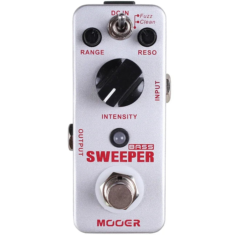MOOER Sweeper Guitarra Effect Pedal Bass Dynamic Envelope Filter Sweeper Effect True Bypass Pedal Electric Bass Guitar Accessory