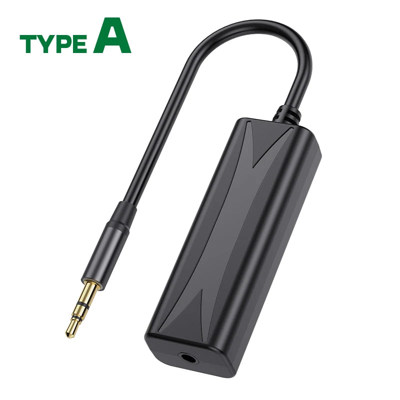 3.5mm Audio Aux Cable Anti-interference Ground Loop Noise Filter Lsolator Eliminate Cancelling For Home Stereo Car Audio System