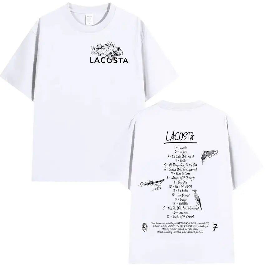 Rapper HARD GZ 2025 New Album T Shirts Men Women Summer Retro Fashion Harajuku T-shirt Hip Hop Oversized Cotton Tees Streetwear
