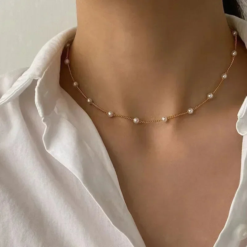 Hip Hop Earphone Punk 2025 Fashion Pendant Necklace for Women Man Unisex Metal Headphone Chokers Necklaces High Street Jewelry