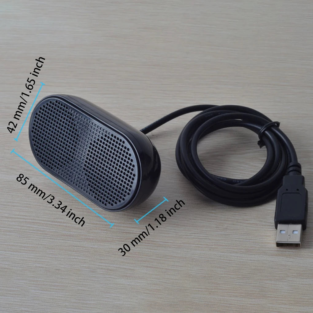 Portable Laptop Mini Speaker Replacement Universal Computer USB Powered Soundbox Music Playing Device Computers Accessories