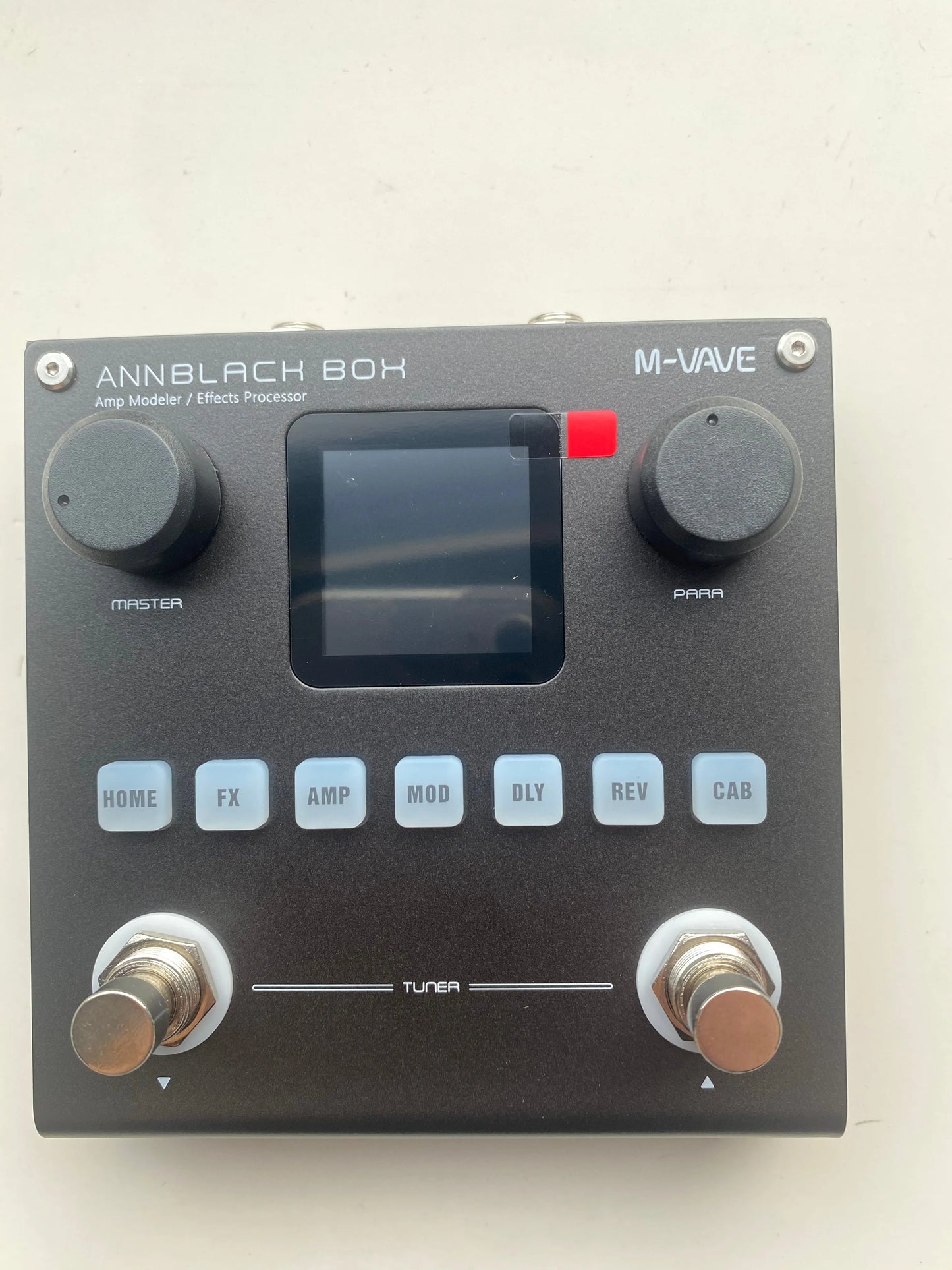 M-VAVE BLACK BOX Guitar Effects Processor, Supports IR Loading for Recording/Performance/Practice