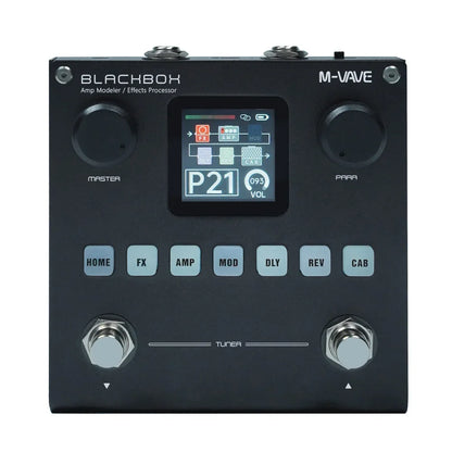 M-VAVE Blackbox / Annblack box Guitar / Bass AMP Modeler Multi Effects Processor Rechargeable for Electric Guitar Bass