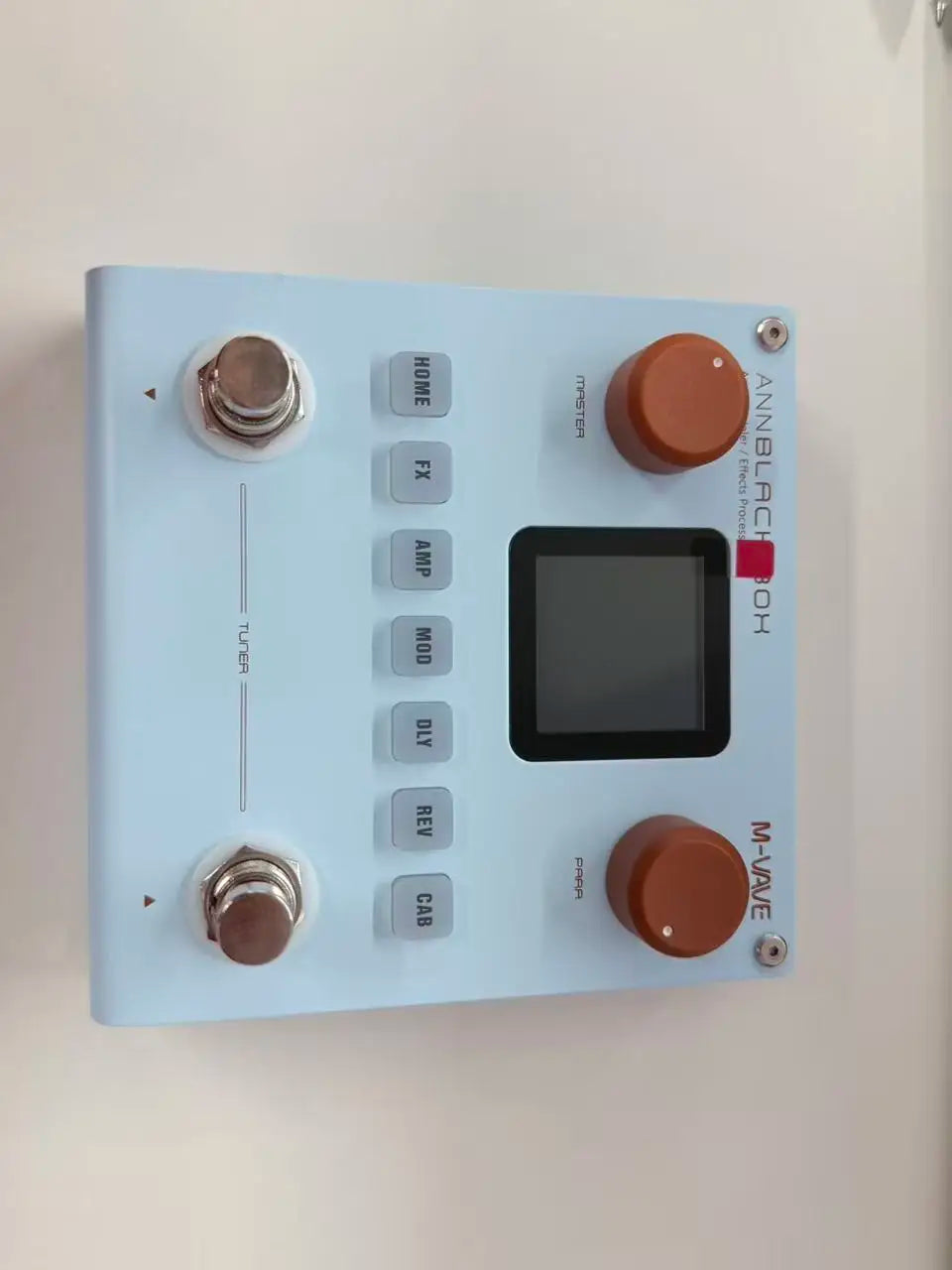 M-VAVE BLACK BOX Guitar Effects Processor, Supports IR Loading for Recording/Performance/Practice
