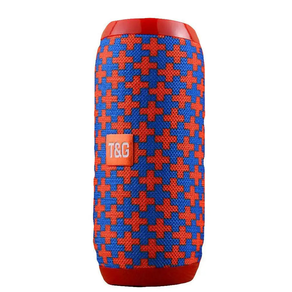 TG117 Outdoor Bluetooth Speaker Portable Wireless Speaker Column Dual Bass Sound Bar Subwoofer Music Player Loudspeaker FM Radio