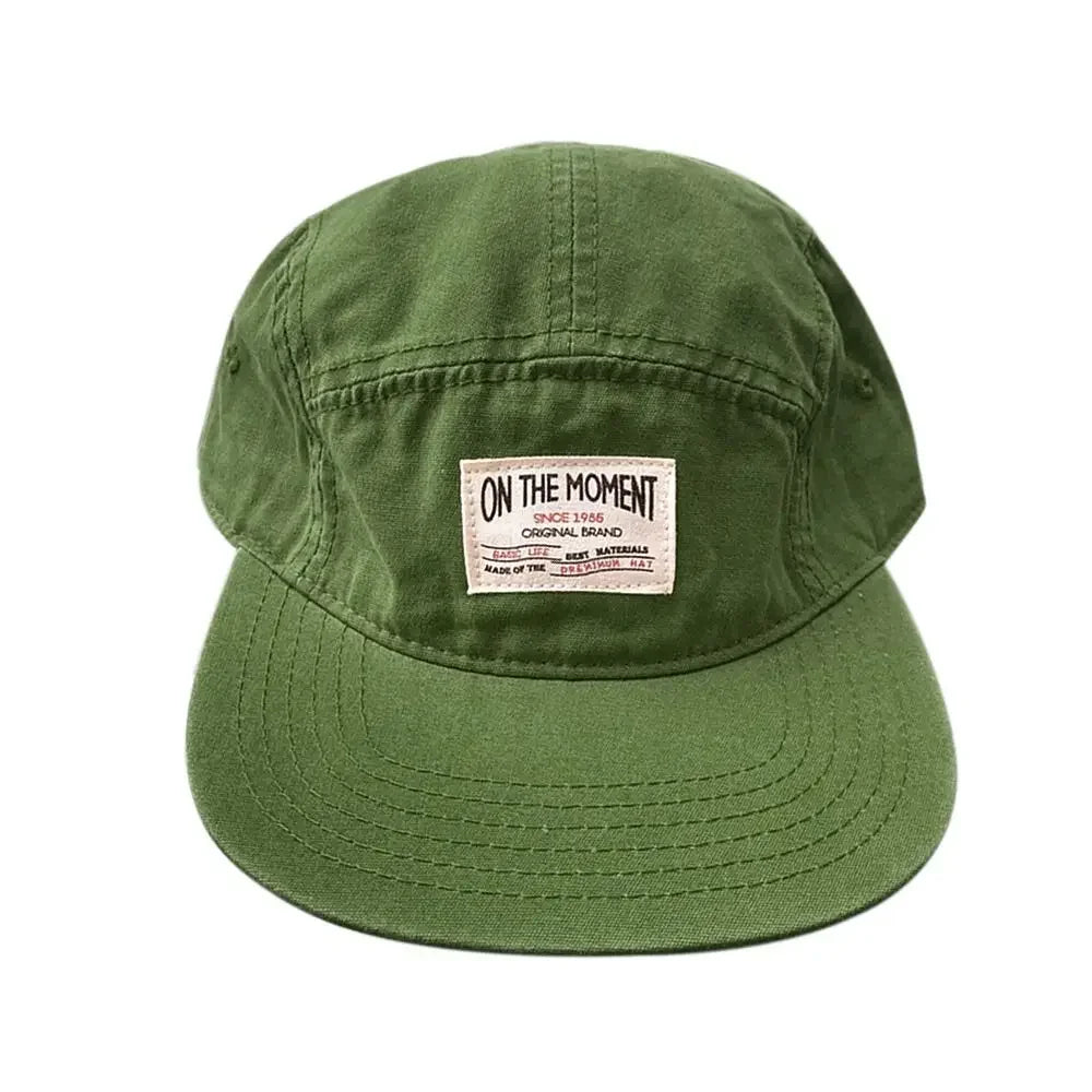 Retro Japanese Style Hip-hop Hats 5 Panel Thin Flat Brimmed Baseball Cap Quick-drying Breathable Sunscreen Hat Unisex