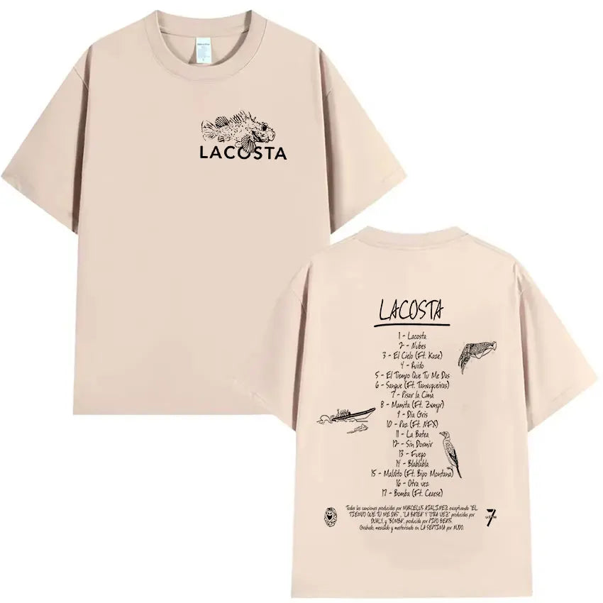 Rapper HARD GZ 2025 New Album T Shirts Men Women Summer Retro Fashion Harajuku T-shirt Hip Hop Oversized Cotton Tees Streetwear