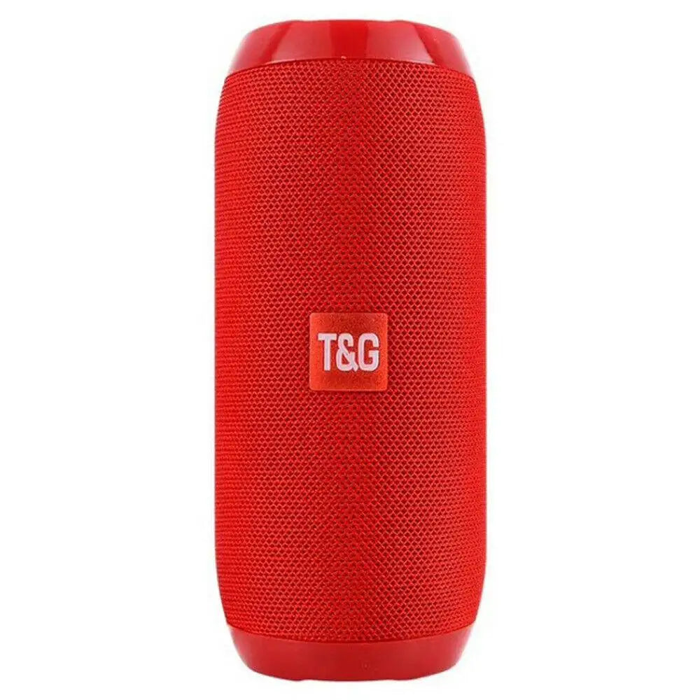 TG117 Outdoor Bluetooth Speaker Portable Wireless Speaker Column Dual Bass Sound Bar Subwoofer Music Player Loudspeaker FM Radio
