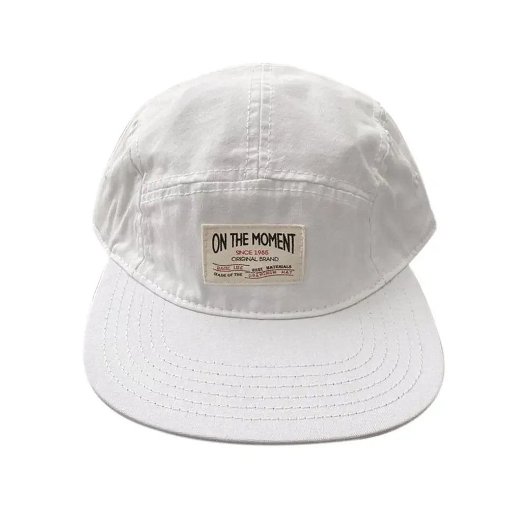 Retro Japanese Style Hip-hop Hats 5 Panel Thin Flat Brimmed Baseball Cap Quick-drying Breathable Sunscreen Hat Unisex