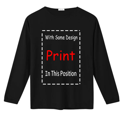 Black long-sleeved vintage phantom of the opera 90s musical t shirt with bold red print and white dashed design on front